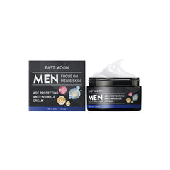 East Moon Hyaluronic Acid Facial Care Set Oil Control Skin Firming Increase Hydrate Deep Cleaning Face Moisturizer Cream for Men - Otaj Gifts