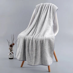 70x140cm Bamboo Charcoal Coral Velvet Bath Towel for Adult Soft Absorbent Microfiber Fabric Towel Household Bathroom Towel - Otaj Gifts