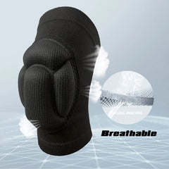 1 Pair Protection Sports Kneepad Men Elastic Knee Pads Support Fitness Gear Basketball Brace Protector Male NonSlip Pads - Otaj Gifts