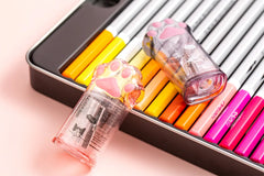 Kawaii Cat Paw Shaped Pencil Sharpener Stationery Kids Gift  Cute School Supplies  Korean Stationery - Otaj Gifts