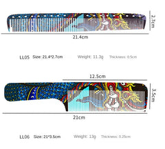 Chinese Dragon Personality Hair Cutting Comb Salon Hair Stylist Professional Male Female Hair Styling Pointed Tail Comb Combs - Otaj Gifts