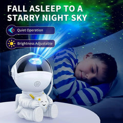 Star Projector Galaxy Night Light Astronaut Space Projector Starry Nebula Ceiling LED Lamp for Bedroom Home Decorative kids gift - Otaj Gifts