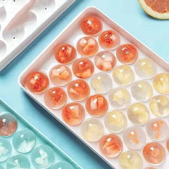 33 Ice Boll Hockey PP Mold Frozen Whiskey Ball Popsicle Ice Cube Tray Box Lollipop Making Gifts Kitchen Tools Accessories - Otaj Gifts