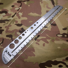 Multifunctional Stainless Steel Angle Protractor Ruler Degree Measuring Tool Kawaii School Supplies - Otaj Gifts