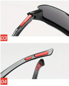 Outdoor Polarized Fashionable Sports Glasses for Men and Women, Windproof Suitable for Baseball Running Fishing Golf and Driving - Otaj Gifts