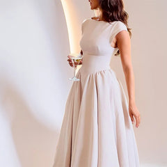 Summer French Fashion Dress Elegant Slim High Waist Sleeveless Back Hollow Dress - Otaj Gifts
