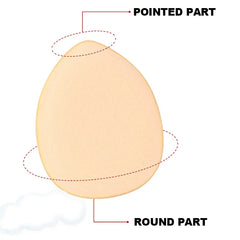 5/10Pcs Mini Finger Puff Foundation Small Air Cushion Powder Sponge Face Concealer BB Cream Cosmetic Applicator Makeup Tools - Otaj Gifts