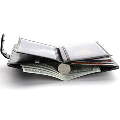 Short Men Wallets Casual Male Purses Zipper Card Bag Coin Bag Small Passport Cover Men's Purse Carteira Masculina Billetera - Otaj Gifts
