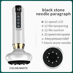 Electric Cupping Massager Vacuum Suction Cup GuaSha Anti Cellulite Beauty Health Scraping Infrared Heat Slimming Massage Therapy - Otaj Gifts