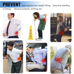 Lower Back Brace with 6 Stays Anti-skid Orthopedic Lumbar Support Breathable Waist Support Belt for Men Women Gym Pain Relief - Otaj Gifts