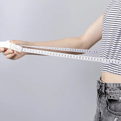 Portable Fitness Telescopic Health Tape Measure With Handle Torch Y-shaped Tape Measure Waist Circumference Tape Measure - Otaj Gifts
