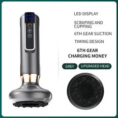 Electric Cupping Massager Vacuum Suction Cup GuaSha Anti Cellulite Beauty Health Scraping Infrared Heat Slimming Massage Therapy - Otaj Gifts