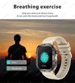 2025 New style Military Smart Watch Men IP68 5ATM Outdoor Sports Fitness Tracker Health Monitor 1.81Inch BT Call Smartwatch - Otaj Gifts