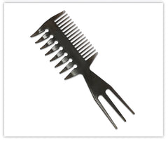 New Styling Hairdressing Men Women Beauty Salon Hair Hairdressing Black Plastic Brush Combs Hairbrush Modelling Designs Tools - Otaj Gifts
