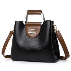 Luxury Designer Handbag Purses for Women 2024 Female Oil Leather Branded Shoulder Crossbody Messenger Tote Bag Small Fashion Sac - Otaj Gifts