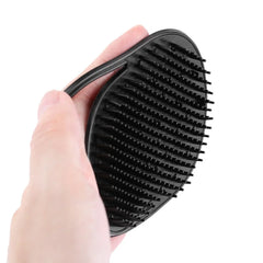 1 PCS Shampoo Comb Pocket Men Beard Mustache Palm Scalp Massage Black Hair Care Travel Portable   Brush Styling Tools - Otaj Gifts