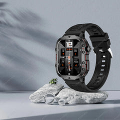 2025 New style Military Smart Watch Men IP68 5ATM Outdoor Sports Fitness Tracker Health Monitor 1.81Inch BT Call Smartwatch - Otaj Gifts