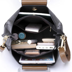 Luxury Designer Handbag Purses for Women 2024 Female Oil Leather Branded Shoulder Crossbody Messenger Tote Bag Small Fashion Sac - Otaj Gifts