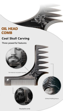 New Styling Hairdressing Men Women Beauty Salon Hair Hairdressing Black Plastic Brush Combs Hairbrush Modelling Designs Tools - Otaj Gifts
