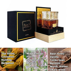100ml Original Khamrah Qahwa 3.4 Oz Eau De Toilette for Men and Women Perfume Middle East Arab Dubai Perfume - Otaj Gifts