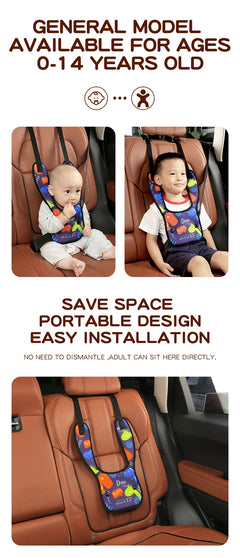 Car Belt Cover For Kids Adjustable Accessories 2023 Portable Baby Safety Belt Cover Automotive Interior Seat Patt - Otaj Gifts