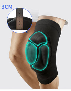1 Pair Protection Sports Kneepad Men Elastic Knee Pads Support Fitness Gear Basketball Brace Protector Male NonSlip Pads - Otaj Gifts