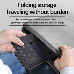LED Fast Wireless Charger Stand 3 in 1 Foldable Charging Station For iPhone 15 14 13 12 11 Apple Watch 9 8 7 6 5 Airpods Pro - Otaj Gifts