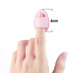 5/10Pcs Mini Finger Puff Foundation Small Air Cushion Powder Sponge Face Concealer BB Cream Cosmetic Applicator Makeup Tools - Otaj Gifts