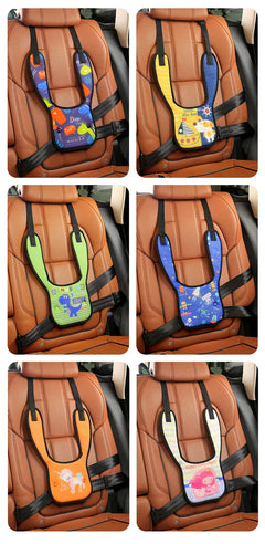 Car Belt Cover For Kids Adjustable Accessories 2023 Portable Baby Safety Belt Cover Automotive Interior Seat Patt - Otaj Gifts