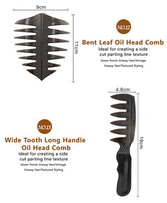 New Styling Hairdressing Men Women Beauty Salon Hair Hairdressing Black Plastic Brush Combs Hairbrush Modelling Designs Tools - Otaj Gifts