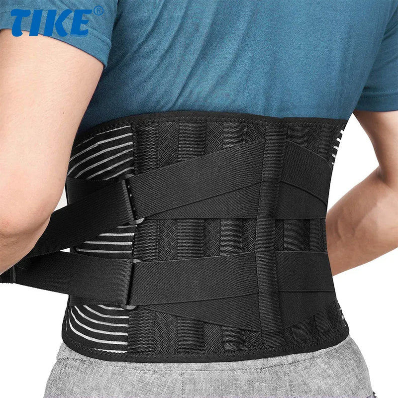 Lower Back Brace with 6 Stays Anti-skid Orthopedic Lumbar Support Breathable Waist Support Belt for Men Women Gym Pain Relief - Otaj Gifts