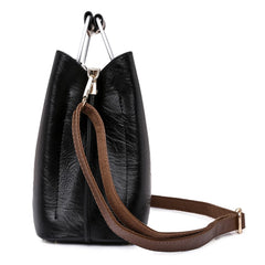 Luxury Designer Handbag Purses for Women 2024 Female Oil Leather Branded Shoulder Crossbody Messenger Tote Bag Small Fashion Sac - Otaj Gifts