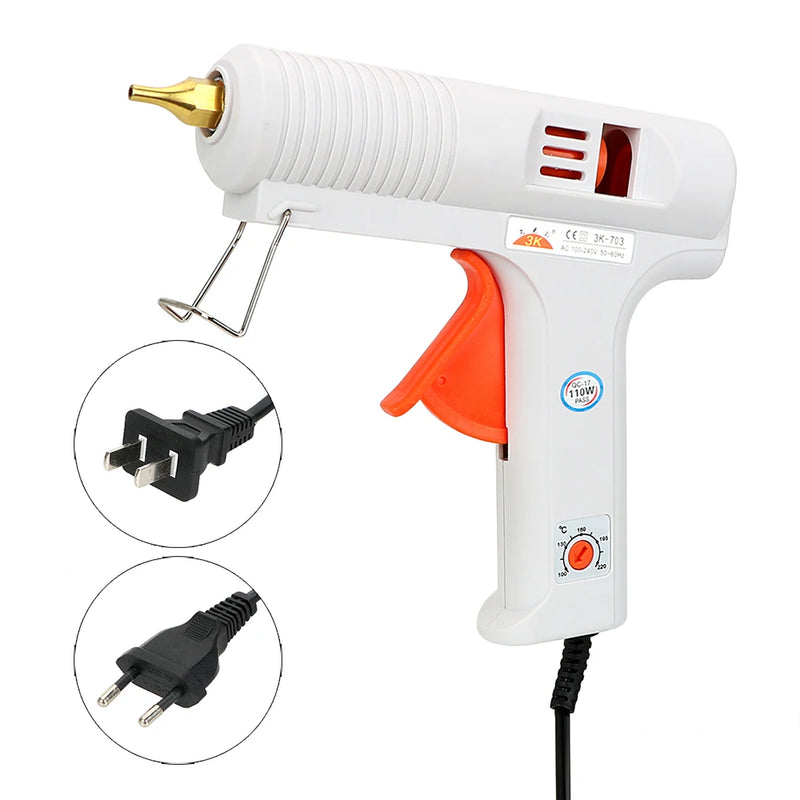 110W 110-240V Hot Melt Glue Gun For Car Dent Puller Heating Up Craft Repair Tools Temperature Adjustable Automotive Accessories - Otaj Gifts