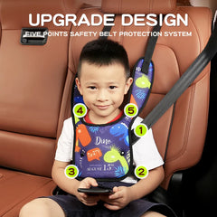 Car Belt Cover For Kids Adjustable Accessories 2023 Portable Baby Safety Belt Cover Automotive Interior Seat Patt - Otaj Gifts