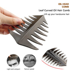 New Styling Hairdressing Men Women Beauty Salon Hair Hairdressing Black Plastic Brush Combs Hairbrush Modelling Designs Tools - Otaj Gifts