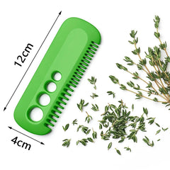 1Pc Vegetable Herb Eliminator Kale Oregano Parsley Cilantro Stripper Looseleaf Comb Household Gadgets Portable Kitchen Tools - Otaj Gifts