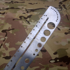 Multifunctional Stainless Steel Angle Protractor Ruler Degree Measuring Tool Kawaii School Supplies - Otaj Gifts