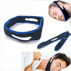 Anti Snore Belt Stop Snoring Chin Strap Woman Man Night Sleeping Support Aid Tools Snoring Protection Jaw Bandage Health Care - Otaj Gifts