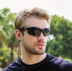 Outdoor Polarized Fashionable Sports Glasses for Men and Women, Windproof Suitable for Baseball Running Fishing Golf and Driving - Otaj Gifts