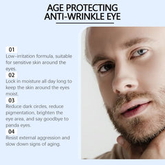 East Moon Hyaluronic Acid Facial Care Set Oil Control Skin Firming Increase Hydrate Deep Cleaning Face Moisturizer Cream for Men - Otaj Gifts