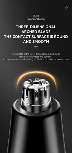 Kemei Usb Charging Portable Nose Ear Eyebrow Trimmer 3 In 1 Beauty Kit Electric Beard Nose Hair Clipper Men - Otaj Gifts