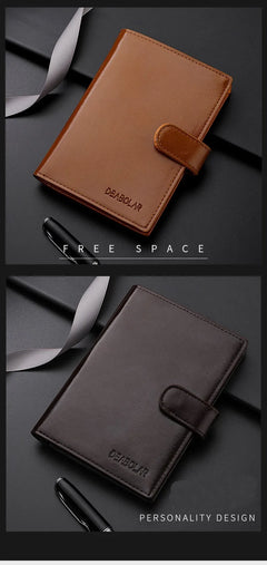Short Men Wallets Casual Male Purses Zipper Card Bag Coin Bag Small Passport Cover Men's Purse Carteira Masculina Billetera - Otaj Gifts
