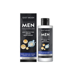 East Moon Hyaluronic Acid Facial Care Set Oil Control Skin Firming Increase Hydrate Deep Cleaning Face Moisturizer Cream for Men - Otaj Gifts