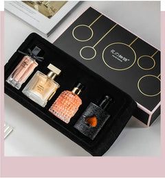 Women Perfume 105ml Gift Box Four Piece Set Fresh Lasting Fragrance Eau De Parfum Plant Floral Scent Fresh Духи Женские - Otaj Gifts