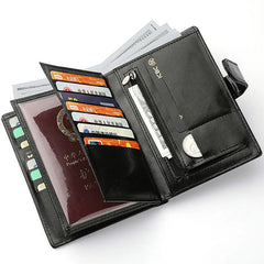 Short Men Wallets Casual Male Purses Zipper Card Bag Coin Bag Small Passport Cover Men's Purse Carteira Masculina Billetera - Otaj Gifts