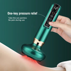 Electric Cupping Massager Vacuum Suction Cup GuaSha Anti Cellulite Beauty Health Scraping Infrared Heat Slimming Massage Therapy - Otaj Gifts