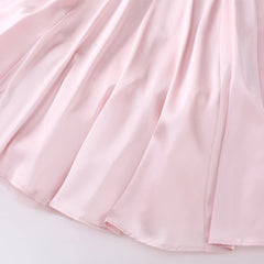 Summer Long Evening Dress Elegant Spaghetti Strap Corset Satin Prom Dress - Otaj Gifts