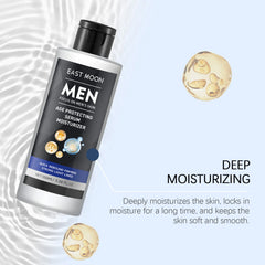 East Moon Hyaluronic Acid Facial Care Set Oil Control Skin Firming Increase Hydrate Deep Cleaning Face Moisturizer Cream for Men - Otaj Gifts