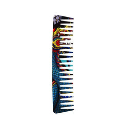 Chinese Dragon Personality Hair Cutting Comb Salon Hair Stylist Professional Male Female Hair Styling Pointed Tail Comb Combs - Otaj Gifts
