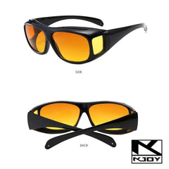 2024 KJOY Brand Night Vision Sunglasses Car Night Driving Glasses Driver Goggles Unisex Sun Glasses UV Protection Sunglasses - Otaj Gifts